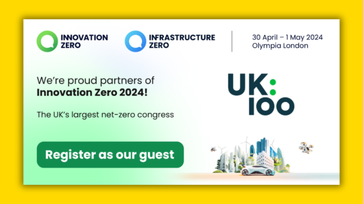 UK100 at Innovation Zero