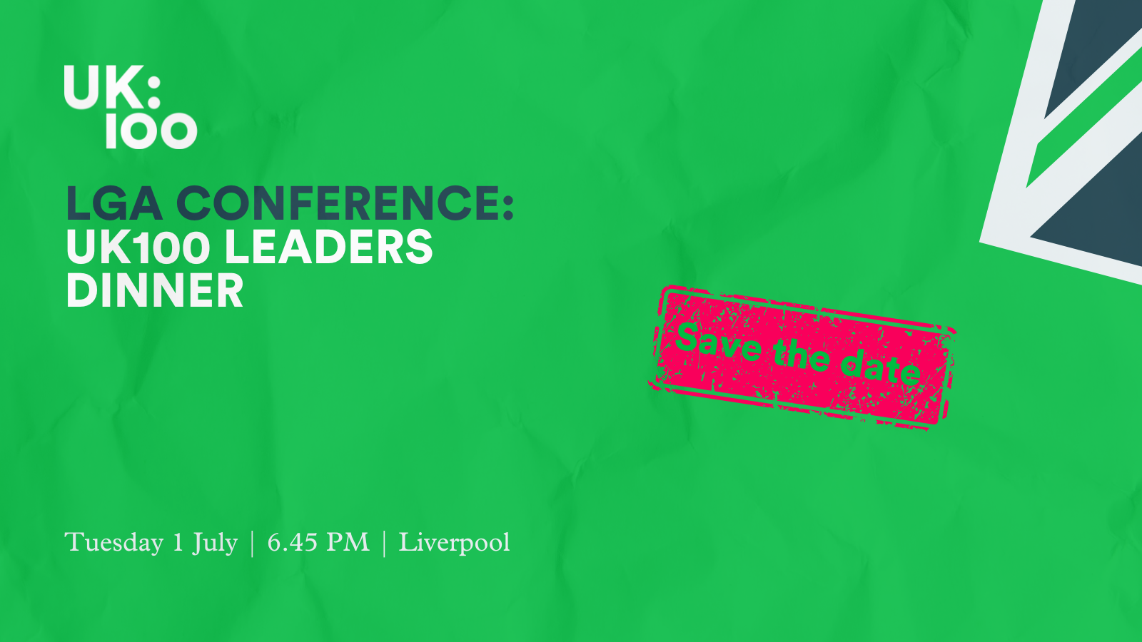 Image promoting the event