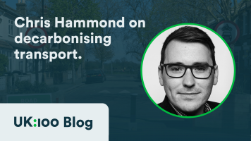 Chris Hammond on decarbonising transport.