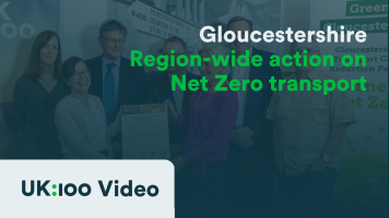 Advertising Gloucestershire transport decarbonisation roundtable 