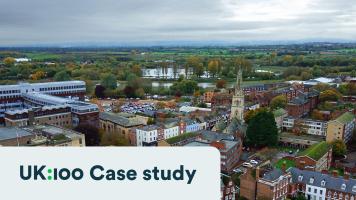 Aerial view of Gloucester
