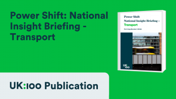 Power Shift: National Insight Briefing - Transport