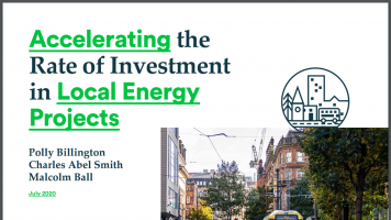 Accelerating the Rate of Investment in Local Energy Projects - Summary Report