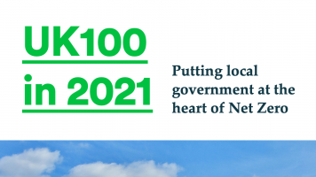 UK100 in 2021 front cover