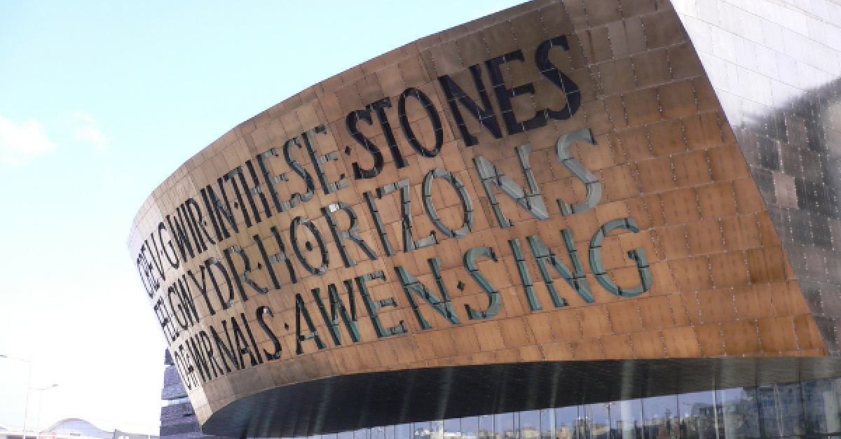 A photo of Cardiff's Millennium Centre