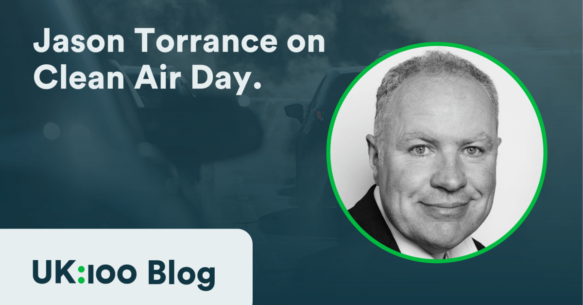 Jason Torrance on Clean Air Day.